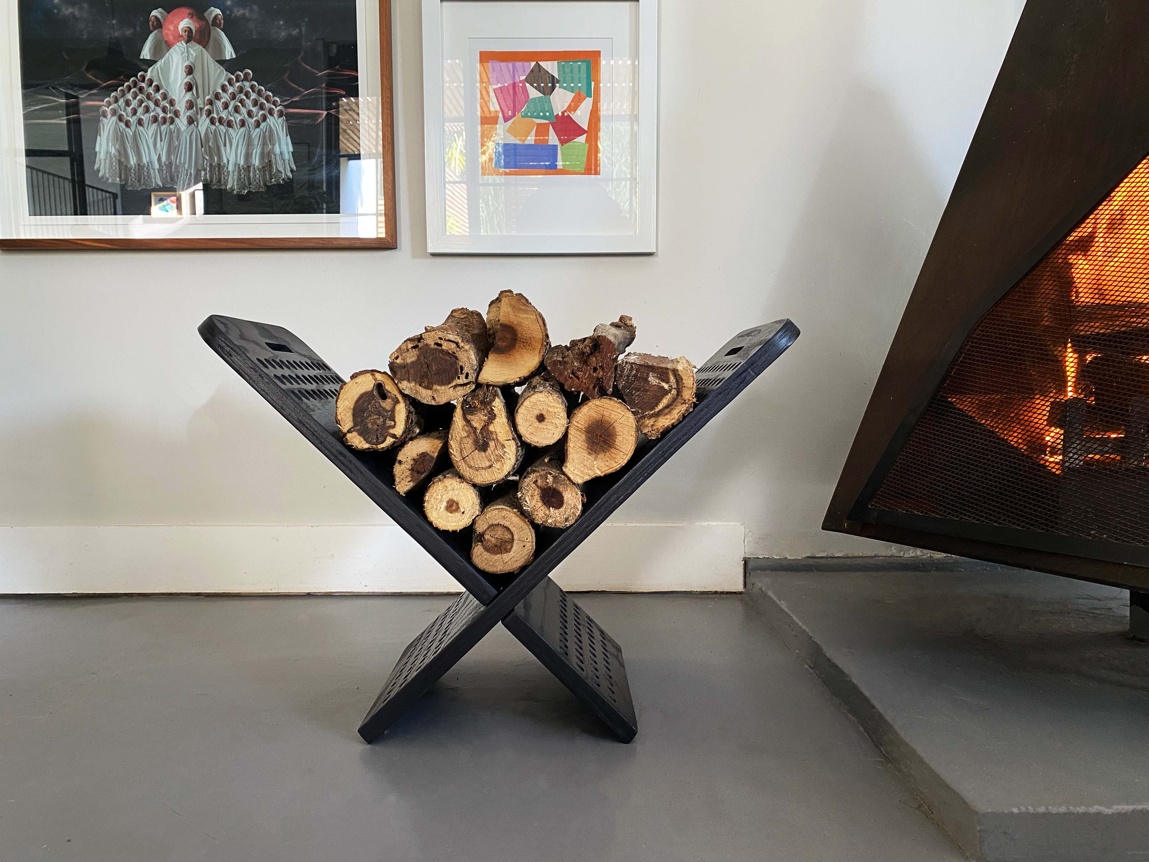 Contemporary log holders sale